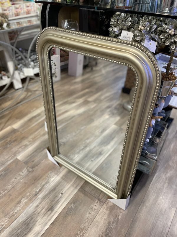 Wooden Frame Square Mirror