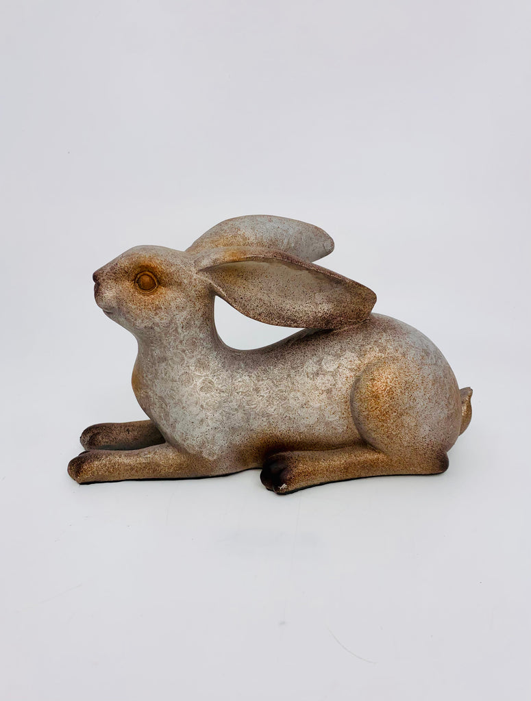 Lying Rabbit (Grey) 24.5x14cm