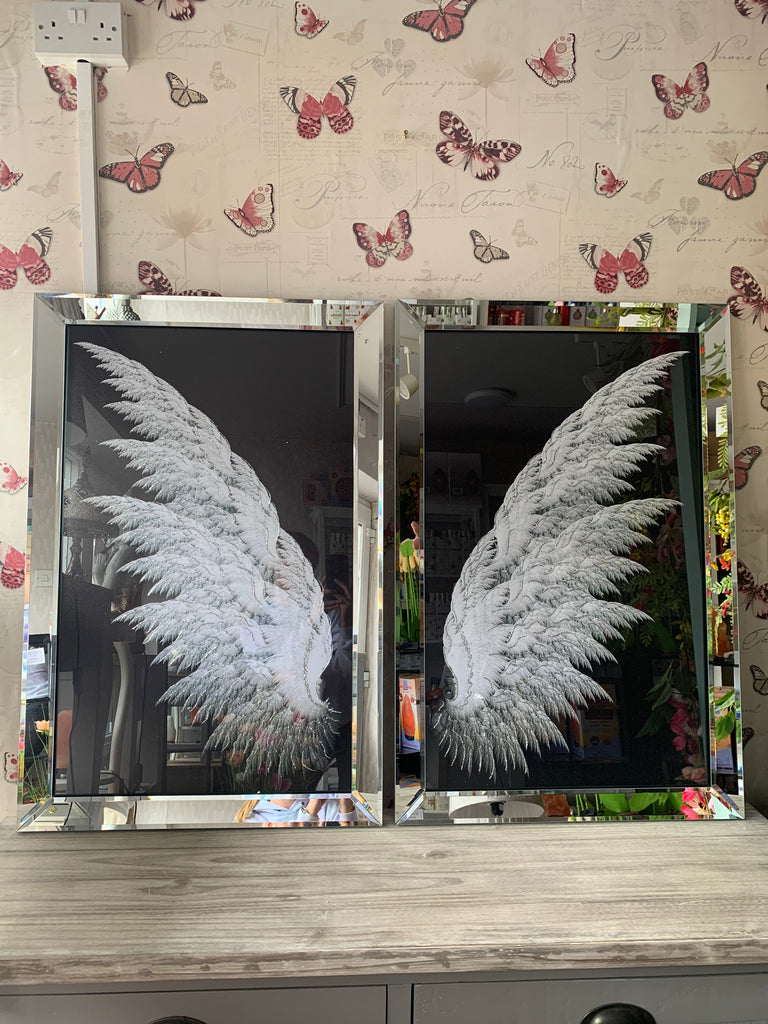 Set of 2 Angel Wings Picture