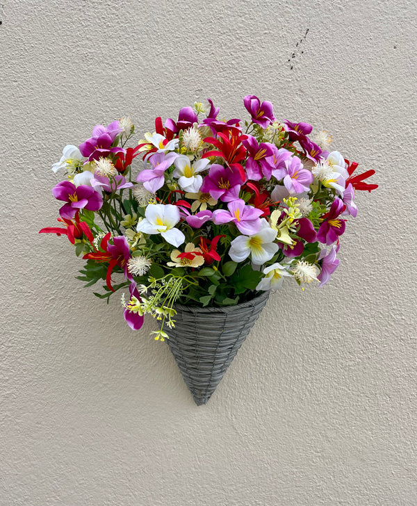 Narcissu Flower Wall Basket
