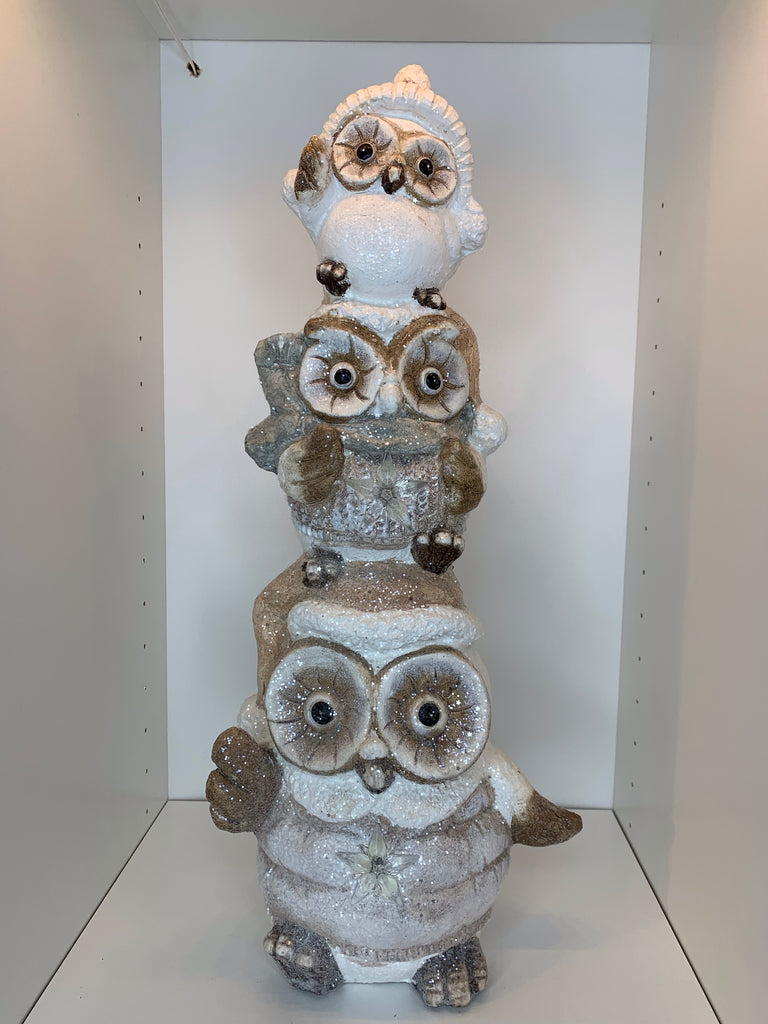 LED Owl Deco 46.5cm