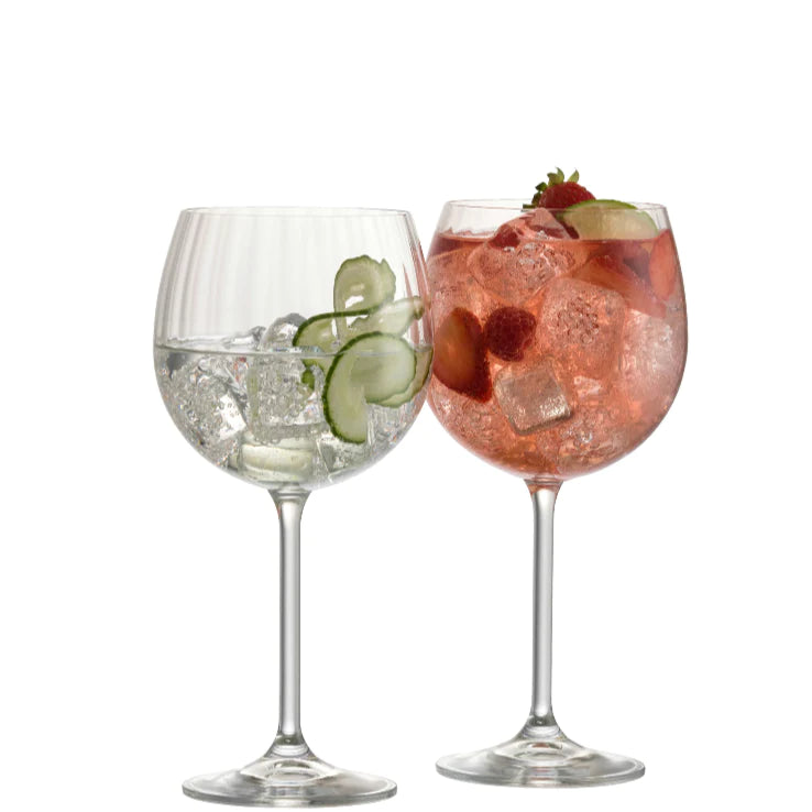 Galway Crystal Erne Gin & Tonic Glass x2