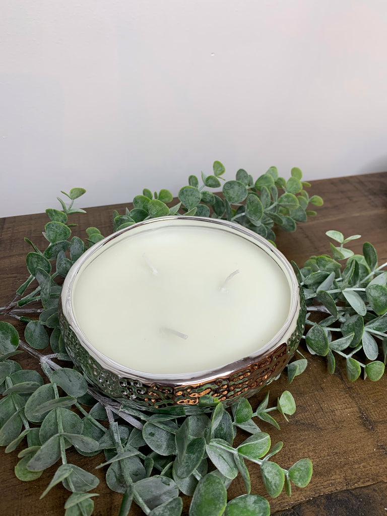 Silver Plate Candle 14.5cm