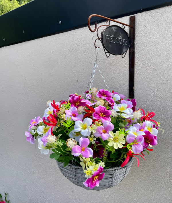 Narcissu Flower Hanging Basket