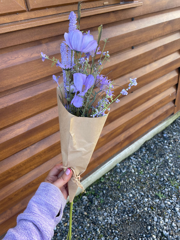 Lavender Wild Flower Meadow Bouquet 52cm