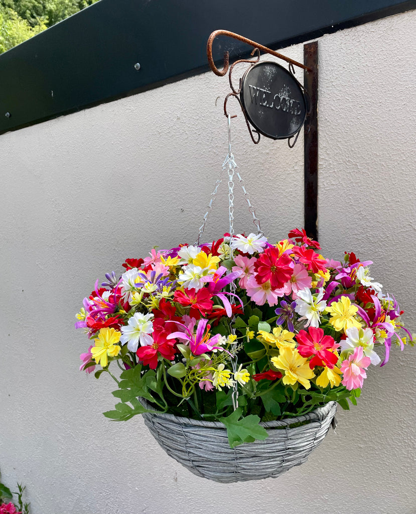 Mixed Flower Hanging Basket