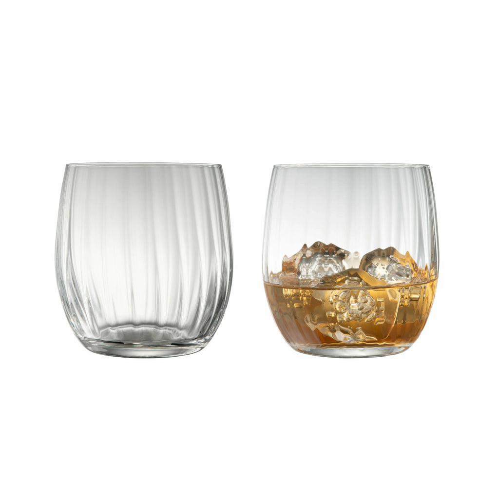 Galway Crystal Erne Tumbler Glass x2