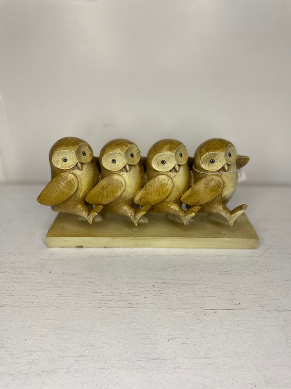 Dancing Owls Figurine 25.5cm
