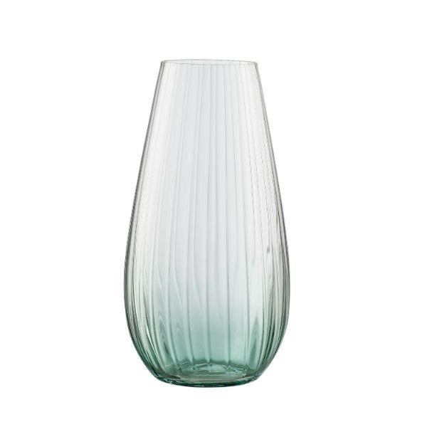 Galway Crystal Erne 9.5” Vase Aqua