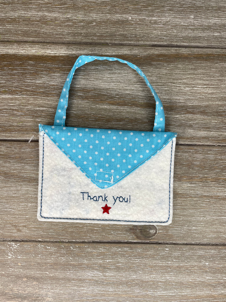 Blue Tooth Fairy Envelope